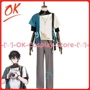 [Customized] Dan Heng Cosplay Costume Game Honkai Star Rail Anime Roleplay Outfit Halloween Carnival Party Uniform