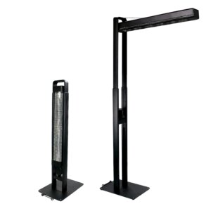 Winter Designer Garden Electric Heater Advanced Customization Outdoor Space Tower With Carbon Fiber Tube