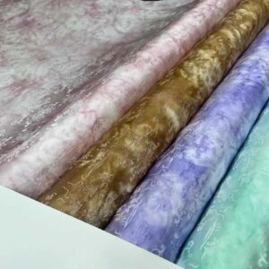 Tie-Dyed Real Silk Fabric Satin 24momme Dress Shirt Cheongsam Jacquard Silk Fabric