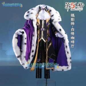 FC6Identity V Joseph Desaulniers Cosplay Costume Photographer Uniform Halloween Carnival Party Play Role Clothes Clothing @ FC8!
