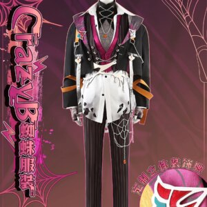COSLEE Ensemble Stars CrazyB Oukawa Kohaku Amagi Rinne Himeru Spider Uniform Halloween Cosplay Costume Party Outfit RolePlay