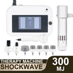 300MJ Shockwave Therapy Machine Effectively Relieve Knee Arthritis Health Care Pain Relief Shock Wave 2in1 Ultrasonic Massager