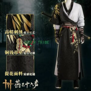 Yan Yun Shi Liu Sheng Shao Dong Jia Martial Arts Men Cosplay Costume Cos Game Anime Party Uniform Hallowen Play Role Clothes
