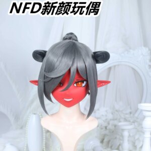 Customize Character Female/Girl Resin Kig Full Head With Lock Anime Cosplay Japanese Anime Kigurumi Mask