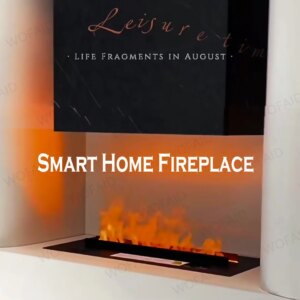 Smart Home 3D Fireplace Customized Humidifier Interior Decoration Colorful Flame Touchable TV Cabinet Water Electric Fireplace