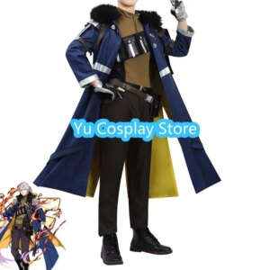 Yu-Cosplay Game Honkai Impact 3 Siegfried Kaslana Cosplay Costumes Fancy Party Suit Halloween Carnival Uniforms Anime Clothing