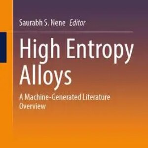 High Entropy Alloys: A Machine-Generated Literature Overview