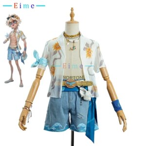 Game Identity V Prospector Norton Campbell Cosplay Costume Party Suit Halloween Uniforms Anime Clothing Custom Made