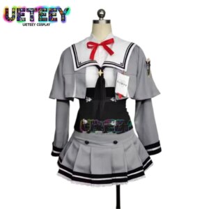 UETEEY Blue Game Archive Morizuki Suzumi Cosplay high quality Costume shoes Boots Custom Size