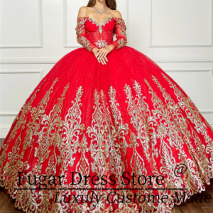 Shimmering Off the shoulder sweetheart Quinceañera Dresses orset boning with removable long sleeves Birthday Party For15th Girls