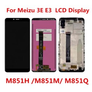 5.99 For Meizu 3E E3 M851Q M851H M851 LCD Displaytouch Screen Digitizer Assembly Replacement Accessories for Meizu E3 M851M LCD