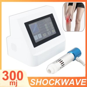 Professional Shockwave Therapy Machine 300MJ Adjustable Energy Effectively Relieve Limb Pain Muscle Massage Body Relaxation
