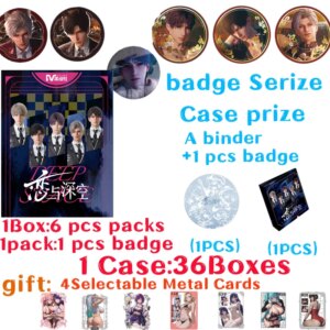 Newest LOVE AND DEEPSPACE Badge Hobby Game Manfu Collection Card Husbando Card Shen Xinghui Doujin Toys Card Gifts