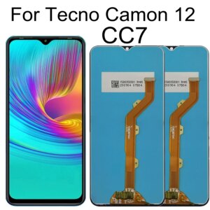 6.52 LCD For Tecno Camon 12 CC7 LCD Display Touch Screen Digitizer Assembly Replacement