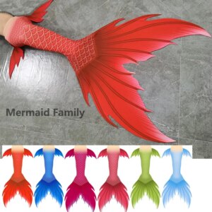 Favorable Mermaid Tail Swimsuit With Fin Monofin Can Fit Mahina Monofin Fish Skin Tail Underwear Dress for Mermaid Instructor