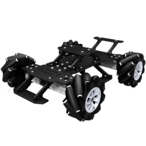 7kg Load 4WD Robot Car Encoder Motor Mecanum Suspension Chassis for Arduino Robot DIY Kit Compatible Ps2 Programmable Robot Car