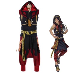 Custom Made Twisted-Wonderland Jamil Viper Cosplay Costume SCARABIA Uniform Women Halloween Suits Anime Outfits Tailor Clothes