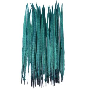 100PCS Long Pheasant Tail Feathers 35-60CM Ringneck Natural Feathers for Carnival DIY Party Crafts Decoration Wholesale