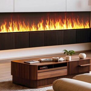 5 year warranty automizing 5d simulation flame vapor mist water steam electric fireplace stimulator