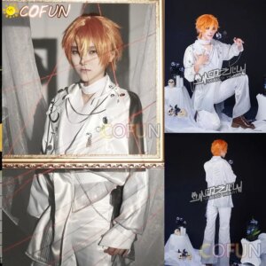 COFUN PJSK Shinonome Akito Cosplay Project Sekai Costume Fashion Handsome Uniform Suit Halloween Party Outfit Women Men