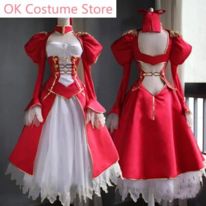 Fate/grand Order Nero Initial Cosplay Costume Cos Game Anime Party Uniform Hallowen Play Role Clothes Clothing