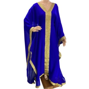 Moroccan Dubai Caftani Abaya Dress Very Decorated Long Dress Fashion Trends