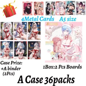 2025 Collectible A5 Boards Teenage Girls Era Spicy Waifu Doujin Booster Rem Boa Nami Genshin Furina – Anime Hobby Gift