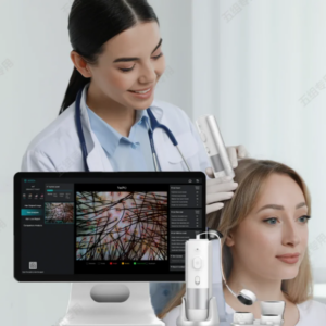 Multi Spectral DS-3 Professional Hair Mirror With screen Scalp image analysis A hundred times magn-ification scalp problem