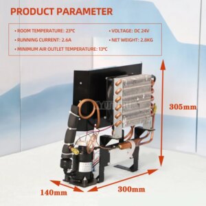 Micro air cooling unit cabinet air conditioning unit cooling unit electrical equipment chassis cooling