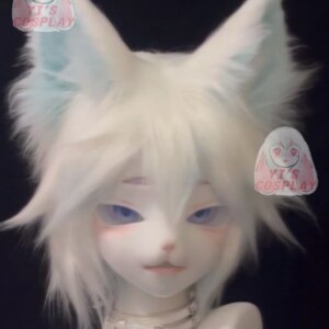 Yis cosplay Custom Furry head Kigurumi Head Cosplay Kemono Fursuit Handmade Headsets Beast Customized Fursuit Kemono Head