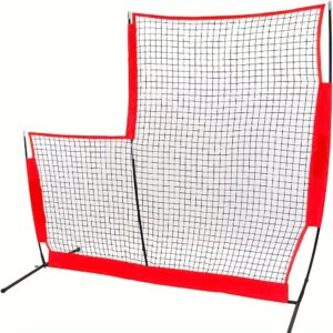 Cheap Price Softball Pitching Net, Durable Baseball Batting Cage Safety Screen, Portable L Screen Baseball Net
