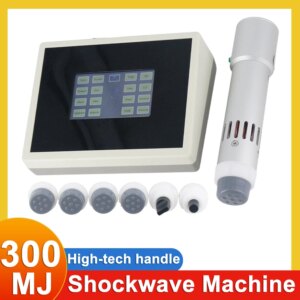 Shockwave Therapy Machine ED Treatment Physical 300mj Shock Wave Physiotherapy Equipment Body Massager Home Use