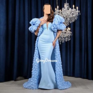 Customized Formal Occasion Dresses Ball-Gown Mermaid Sweetheart Elegant And Pretty Women’S Dresses Floor-Length Flowers Vestidos