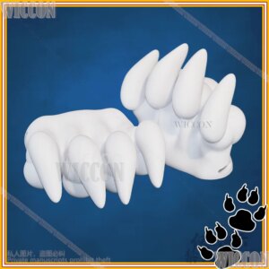 Animal Artist Paw Kigurumi Furrysuit Anime Furry Cosplay Outfit 3D Dog Fox Wolf Cartoon Gift Comic Con Man Woman Cos Customized