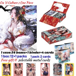 2025 Newest OuYiCulture One Piece Cards Goddess Glue Bor Nami Booster Box CCG TCG Hobby Gift