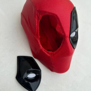 High Quality Deadpool Mask With Magnetic Eyes Wiith Faceshell Deadpool Helmet