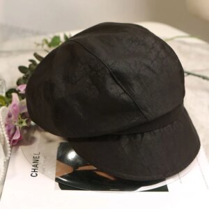 Thin octagon hat Silk all fashion