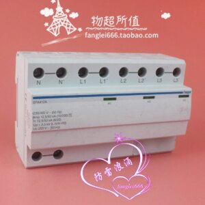 SPA412A First-class Three-phase Lightning Protector 4P Surge Protector 255V 12.5/50 KA