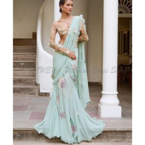 Exquisite Square Collar Evening Dresses Women Long Sleeves Mermaid Floor Length High Quality Alliques Flowers Banquet Girl Gowns