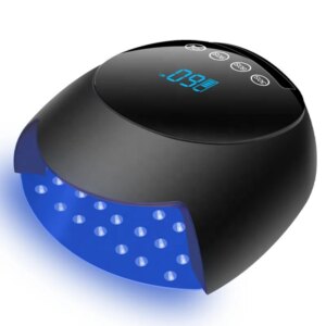 2024 New 72W Rechargeable Portable Hand UV LED Nail Lamp Cordless Nail Dryer Manicure Electric Uv Gel Light Lamps