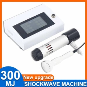 300MJ Shockwave Therapy Machine For Pain Relief Shock Wave Therapy Rehabilitation Ultrasound Physiotherapy Instrument Body Massa