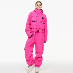 Light luxury new snowboarding suit for men and women, loose fit, waterproof and warm, American-style snowboarding suit