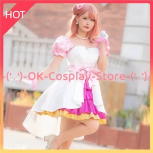 [Custom Made] Anime Love Live! Nijigasaki High School Ayumu Uehara Cosplay Costumes Awakening Promise Dress Halloween Uniform