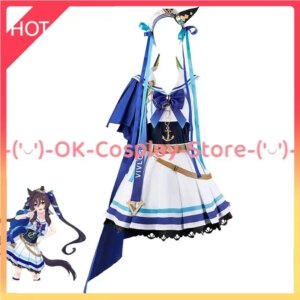[Custom Made] Game Pretty Derby Vivlos Cosplay Costume Women Cute Dress With Hat Halloween Carnival Uniform Anime Clothing