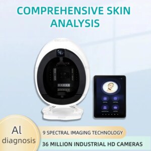 Professional Magic Facial Scanning Skin Analysis Detection Instrument Digital Microscope Skin Moisture Detection Beauty Salon Q1