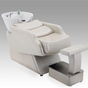 Wholesale Hairdressing Luxury Portable Reclining Backwash Shampoo Bed Lay Down Washing Beauty Hair Salon Massage Shampoo Chair