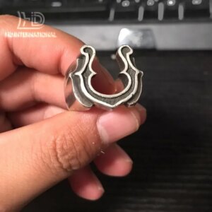 925 silver lucky horseshoe ring, horseshoe silver ring, horseshoe jewelry, animal ring, birthday gift