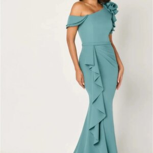 Classic Chiffon Wedding Dress 2024 Luxurious 3D Floral Bride Gown Charming Floor-length Bride Robe Vestidos De Novia