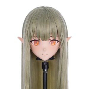 Handmade Customize Full headband lock Resin Doll Cartoon Character BJD Mask Cosplay Kigurumi Mask Japanese Anime Kigurumi Masks