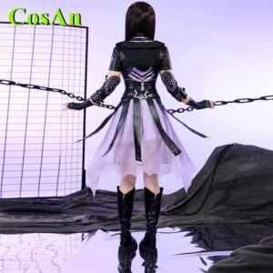 CosAn Love And Deepspace Leading Lady Cosplay Costume Night Ride Light Clothing Dress Halloween Dance Role Play Clothes Hot